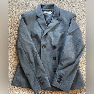 Calvin Klein Charcoal Checkered Jacket